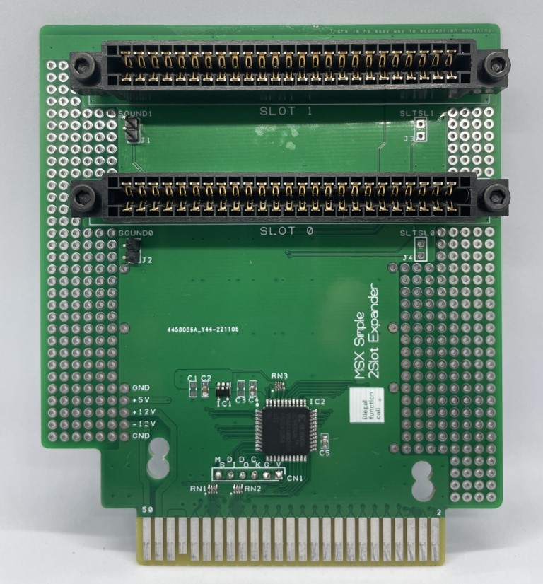 MSX 2-Slot Expander Cartridge – The Retro Hacker